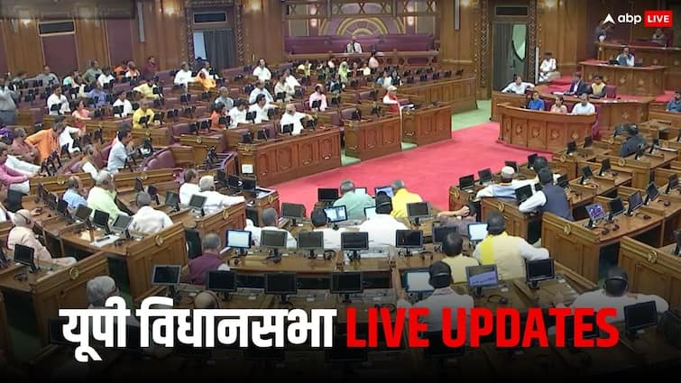 UP Vidhan Sabha Session Live: Proceedings of the second day of the monsoon session of the UP Assembly begin, Mata Prasad Pandey raised the issue of Fatehpur