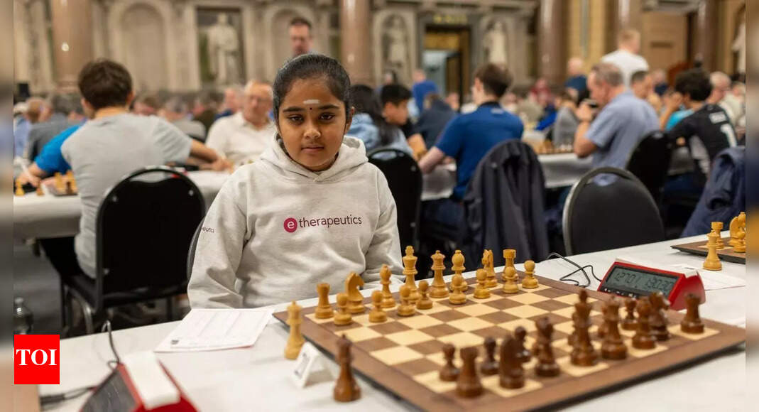 10-year-old Bodhana Sivanandan shocks Grandmaster, sets historic chess record