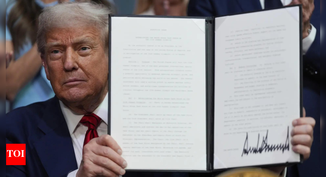 'US not piggy bank or doormat': Donald Trump fresh tariff threat for nations with digital taxes; warns of consequences